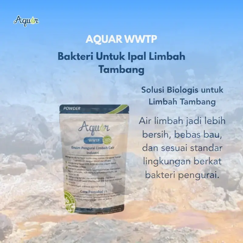 Bakteri Untuk Air Limbah Tambang 1