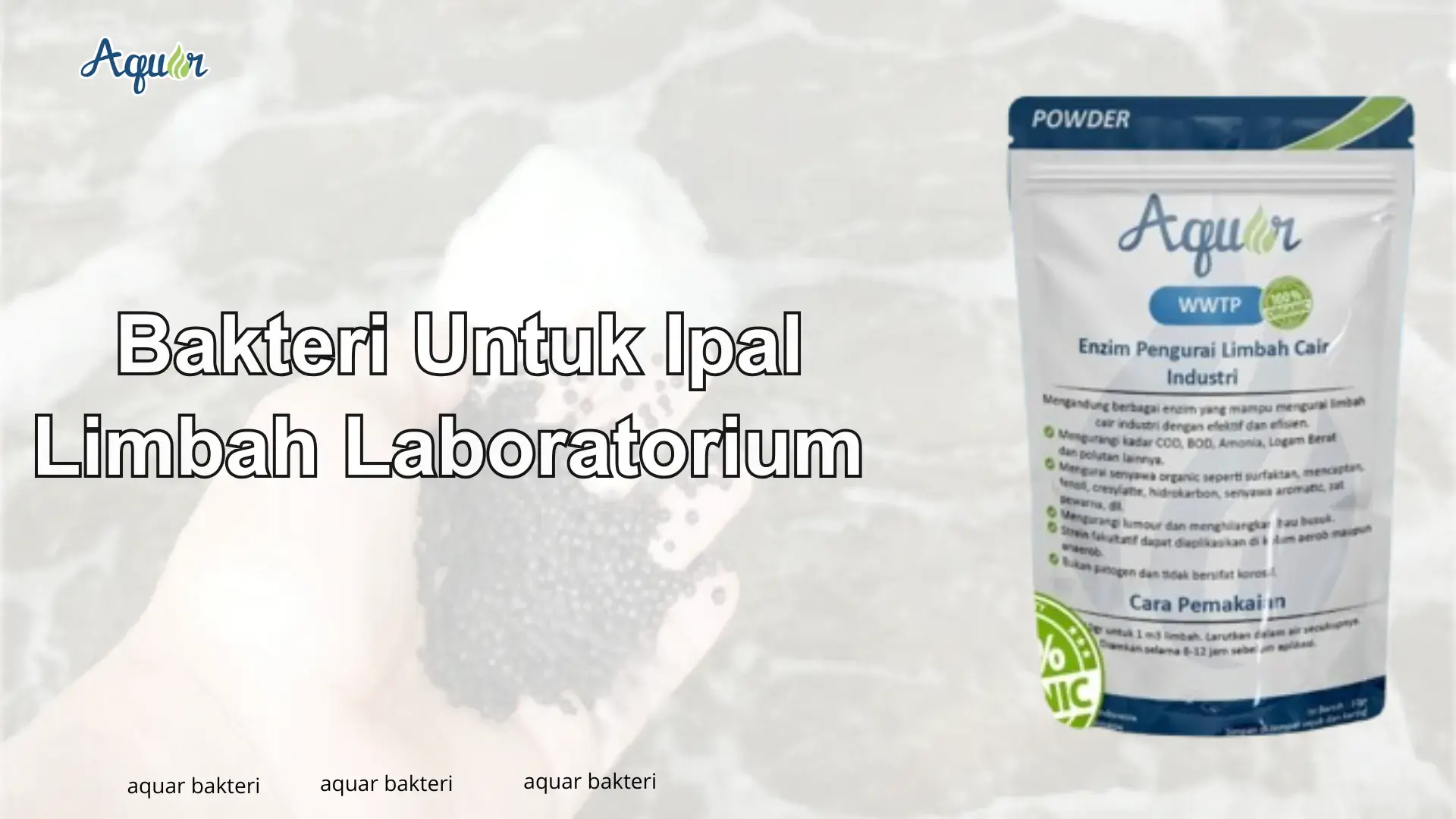Bakteri Untuk Ipal Limbah Laboratorium