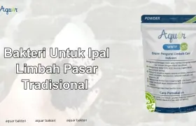 Bakteri Untuk Ipal Limbah Pasar Tradisional