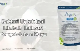 Bakteri Untuk Ipal Limbah Pengelolahan Kayu