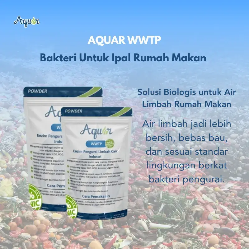 Bakteri Untuk Ipal Rumah Makan