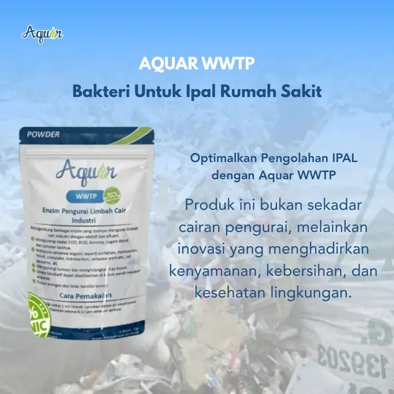 Bakteri Untuk Ipal Rumah Sakit