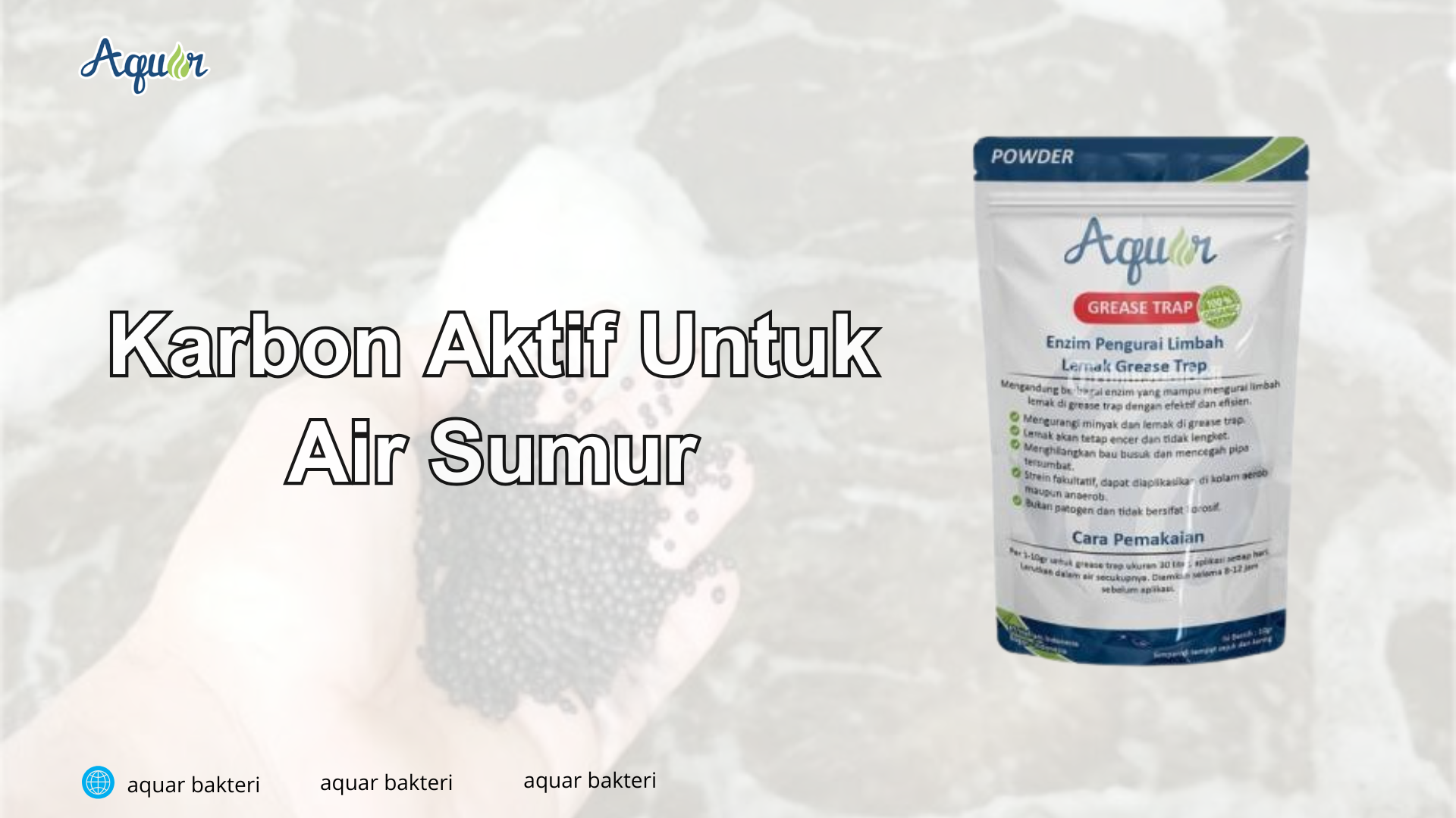 Karbon Aktif Untuk Air Sumur