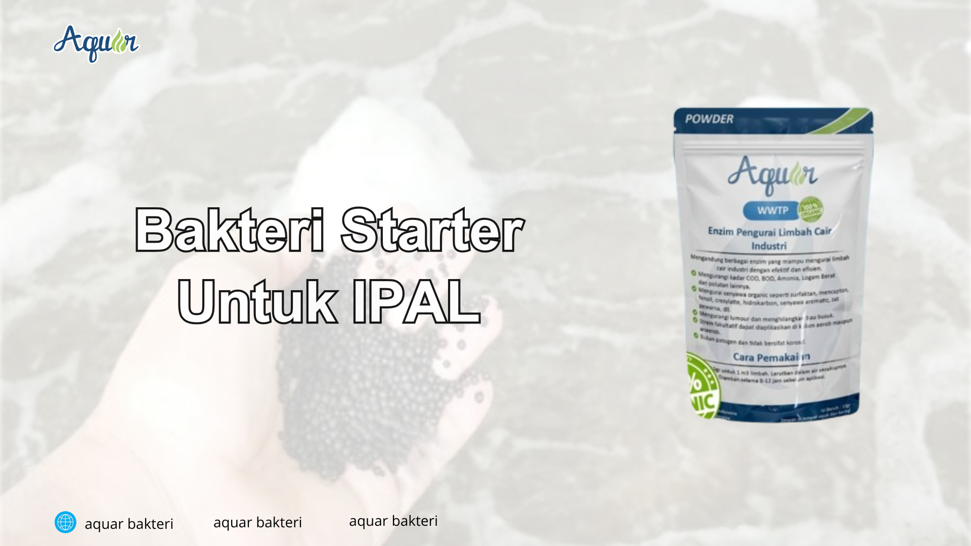 Bakteri Starter Untuk IPAL