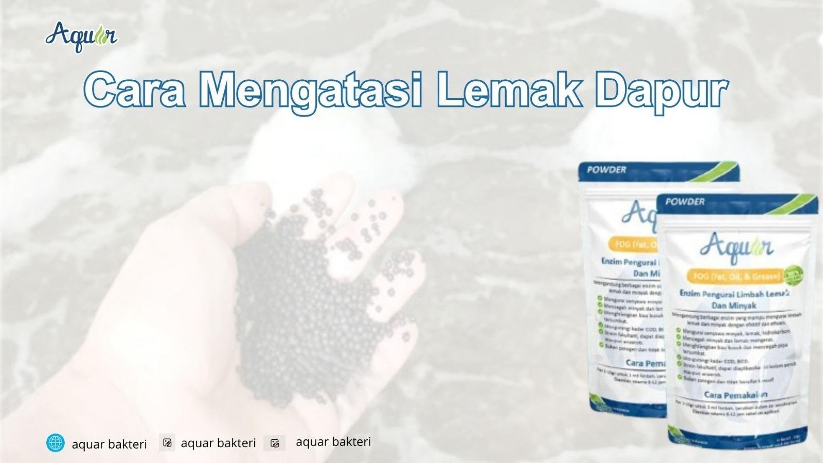 Cara Mengatasi Lemak Dapur