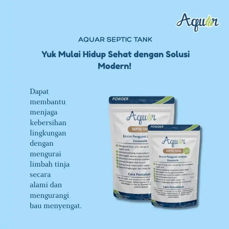 Aquar Pengurai Tinja