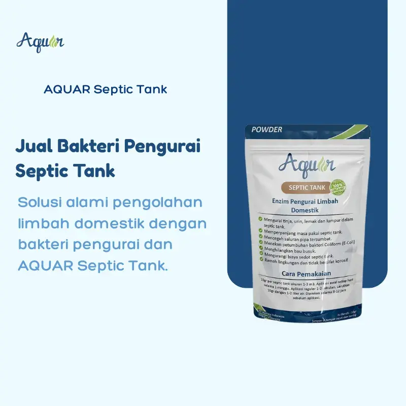 Jual Bakteri Pengurai Septic Tank