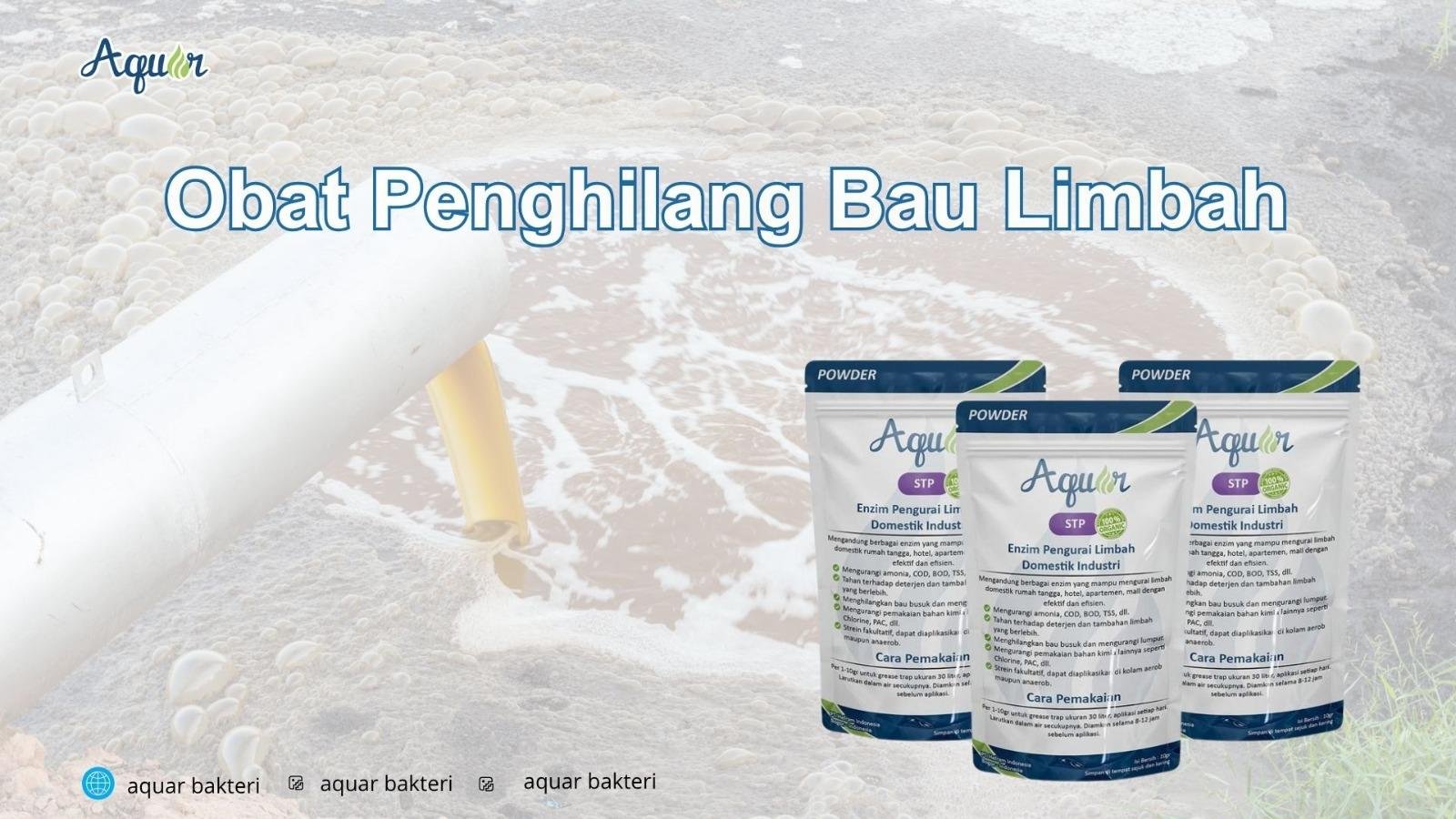 Obat Penghilang Bau Limbah